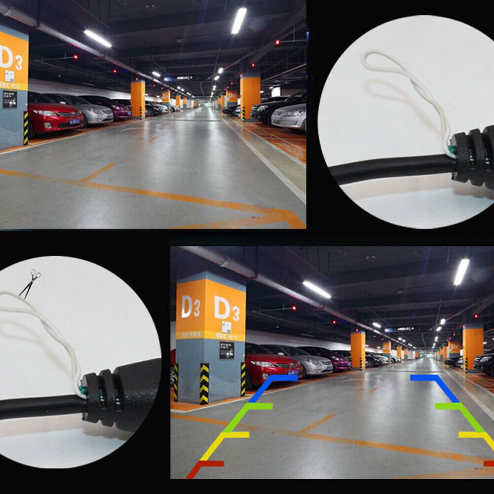 US 12V HD Rear View Parking Backup Camera for 08/10 BMW 3&5 Series E46 E90 E91