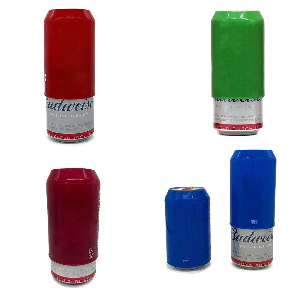 US 4-8 Pack Silicone Beer Can Covers Hide A Beer (4 PACK) Variety Pack