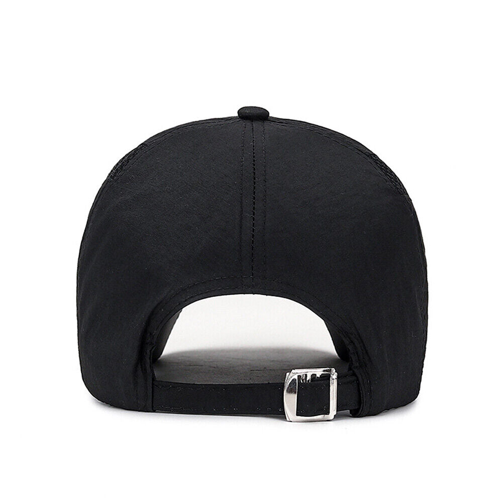 US 1-2Pcs All Season Airy Mesh Thin Quick Dry Baseball Cap Hat UV Protect Sports