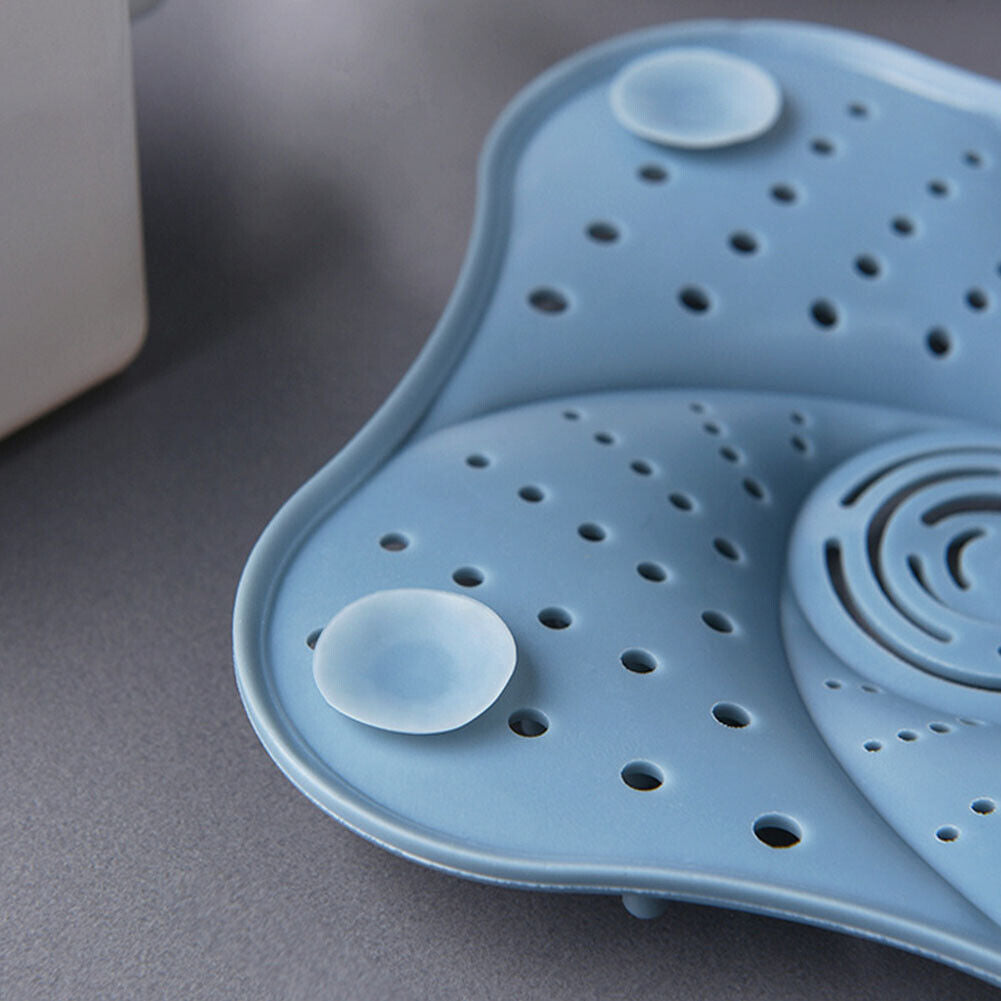 US 4-8 Pack Bathroom Drain Cover Hair Catcher Drain Strainer Covers Sink Filter