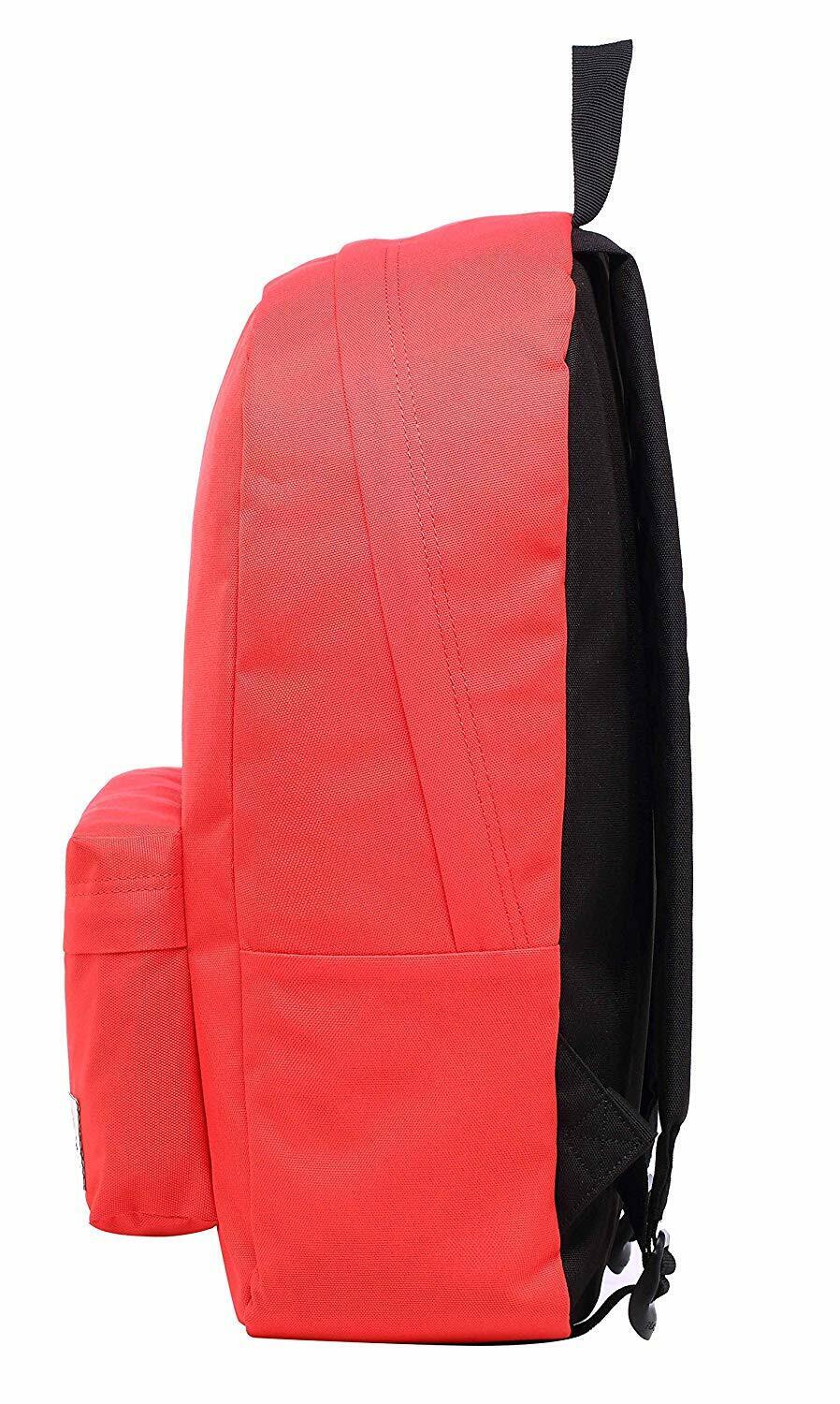 SIMPLAY Classic School Backpack Bookbag, 17"x12.5"x5",Assorted Colors and Prints