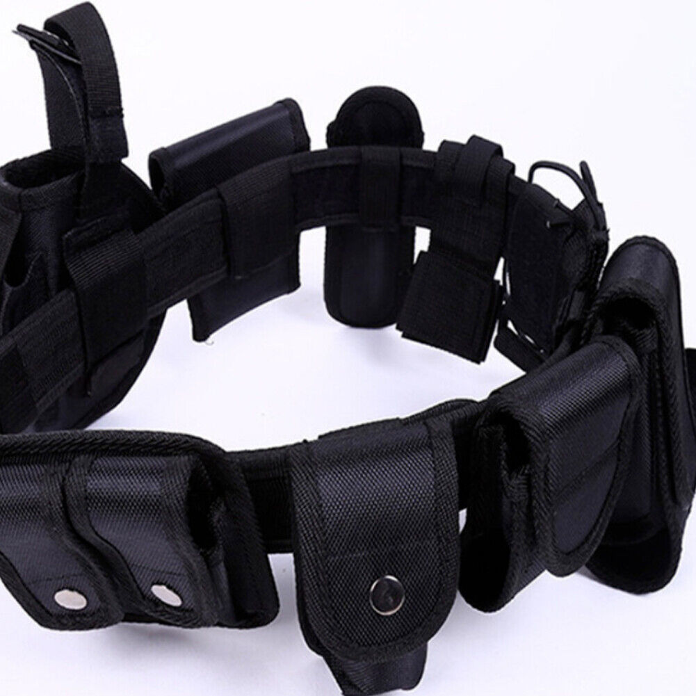 US 1-2 Pack Modular Equipment Police Security Guard Duty Utility Tactical Belt