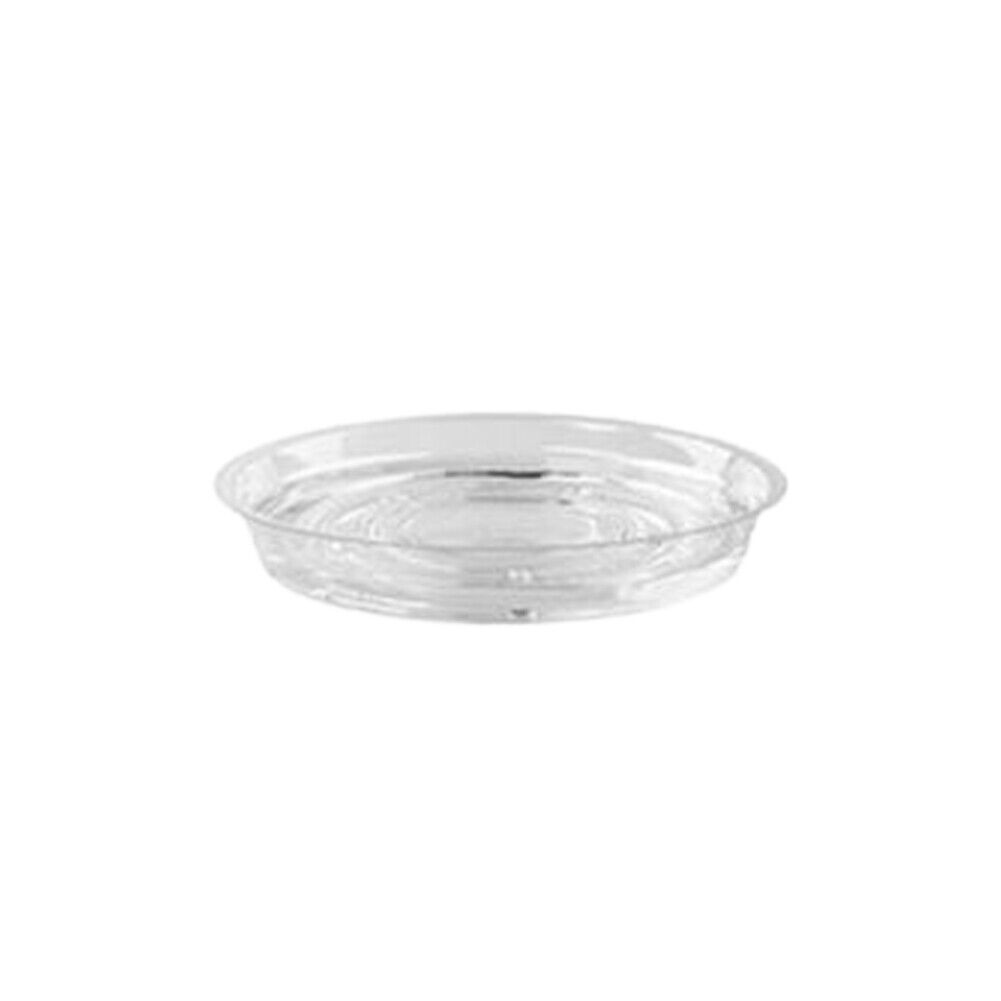 US 20-40 Pack 12"Plant Pot Plant Saucer Clear Plastic Drip Trays Plate Dish Bulk