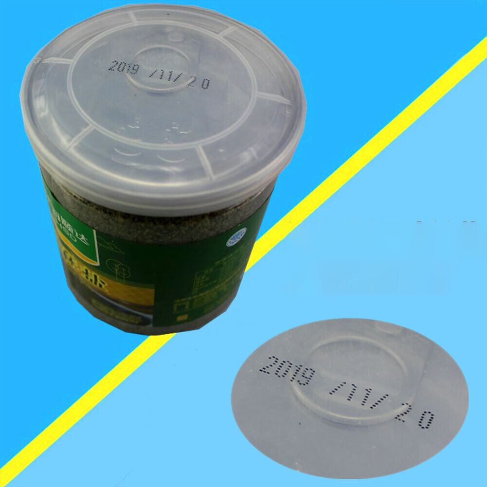 US 1-2 Pack Self Inking Rubber Date Office Stamp Handheld Date Stamp Plastic Bag