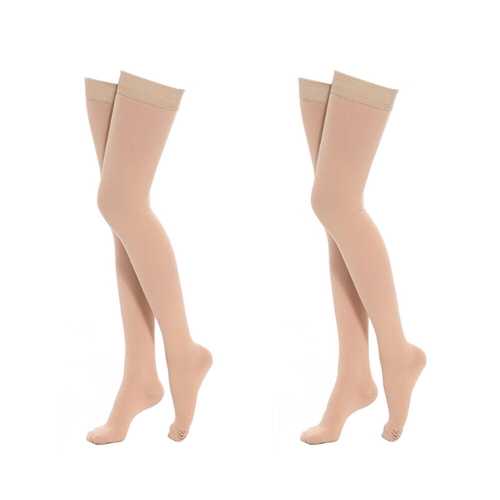 US 20-30mmHg Compression Stockings Medical Varicose Vein Relief Support Thigh