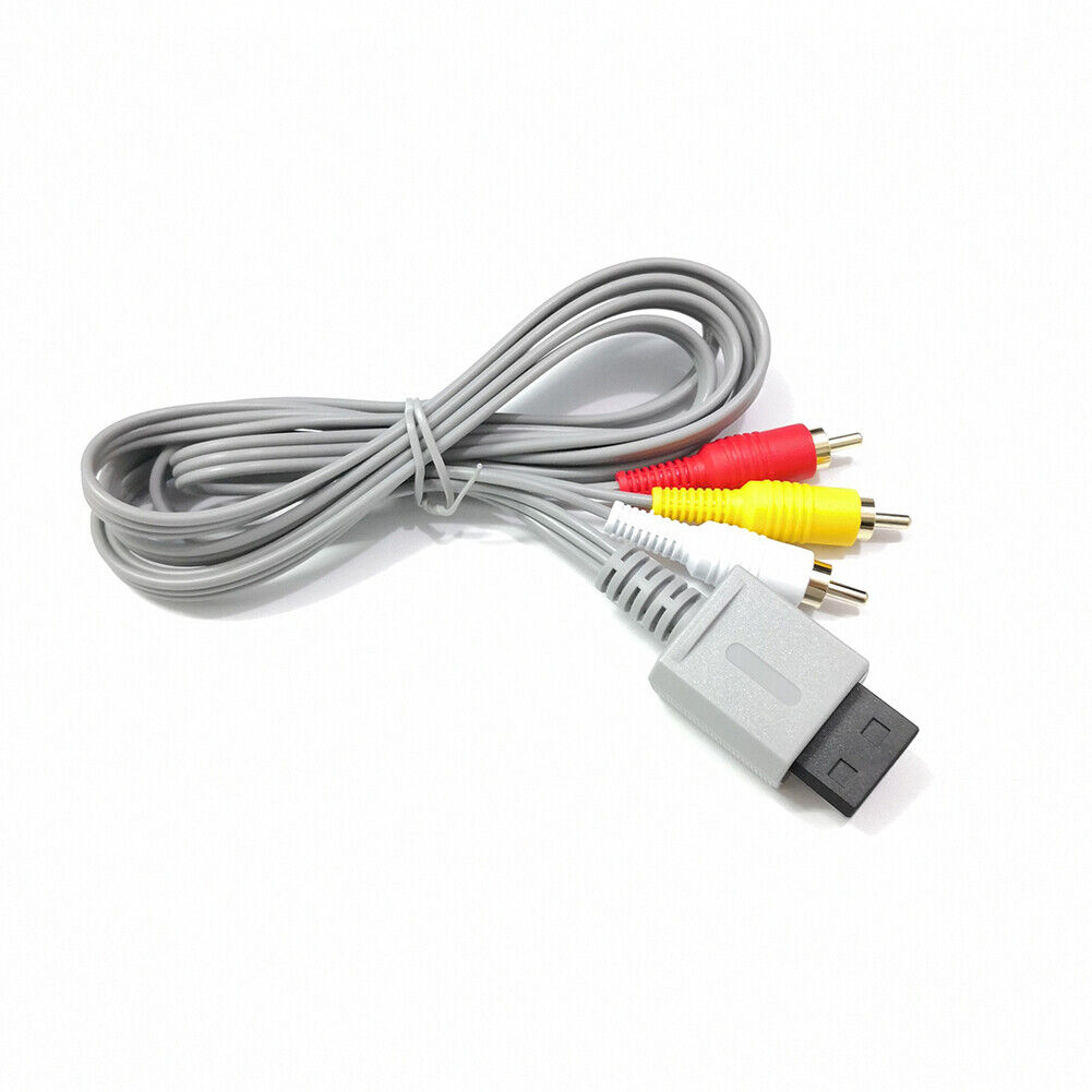 US AC Adapter Charger Power Supply Cord Component HD AV Cable for Nintendo Wii