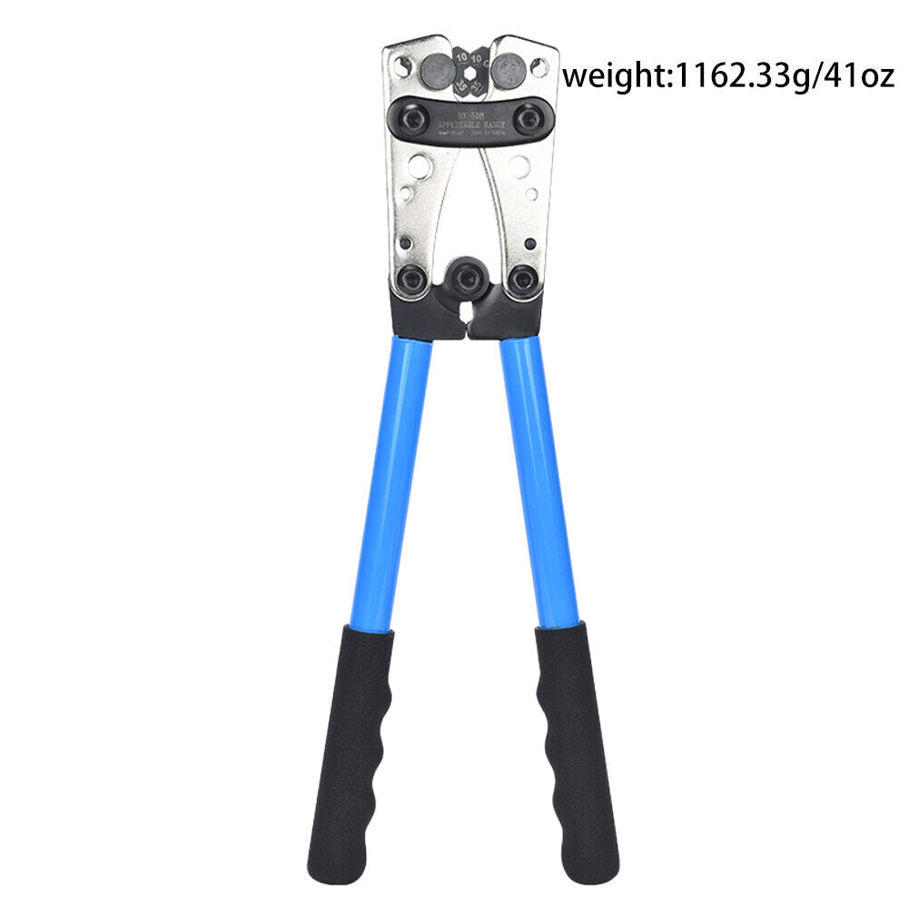 US HX-50B Wire Terminal Crimping Tool Cable Lug Crimper Electrician Connector