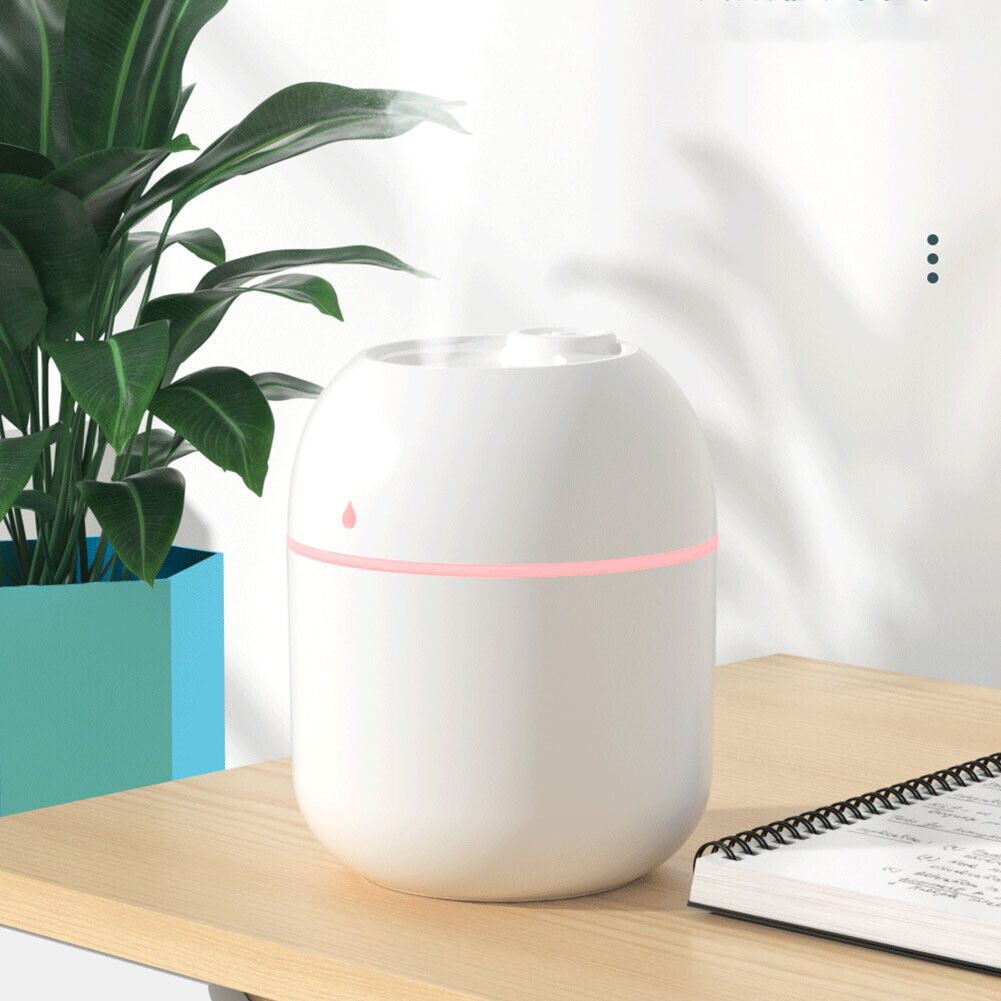 US 3-6 Pack Mini Air Humidifier 220ML Aroma Essential Oil Diffuser USB LED Mist