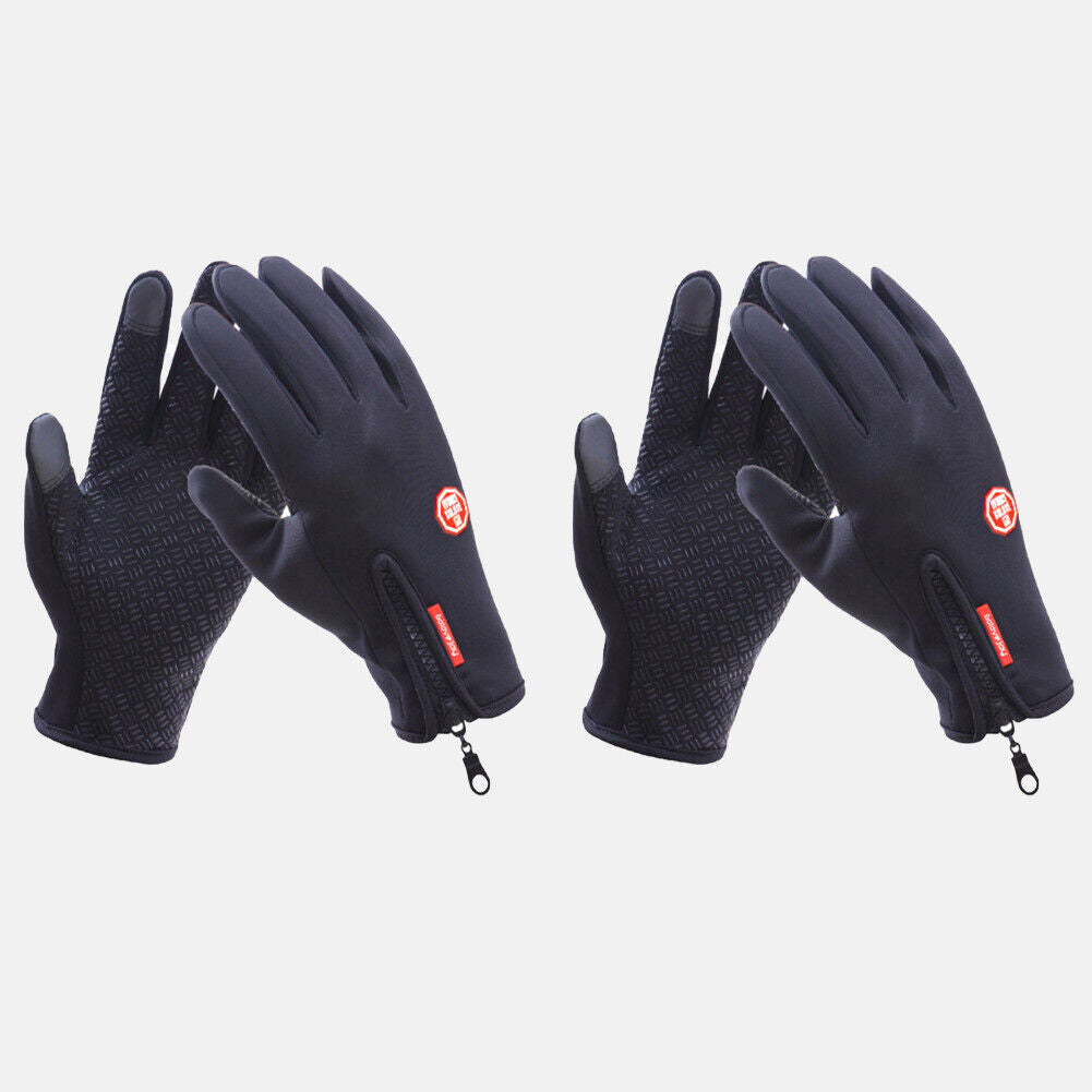 US 2-4 Pairs Touchscreen Winter Warm Mittens Cycling Gloves Thermal Waterproof