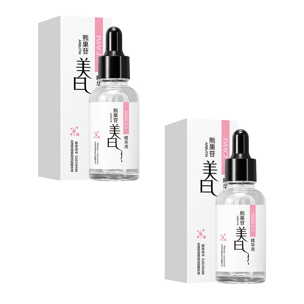 US 1-2 Pack Anti Aging Wrinkle Moisturizing Essence Serum Six-Peptide Arbutin