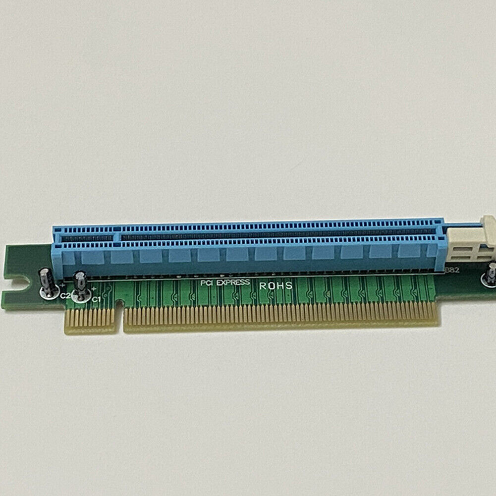 US 1-2 Pc PCI-E Express 16X90Degree Adapter Riser Card 1UComputer Server Chassis