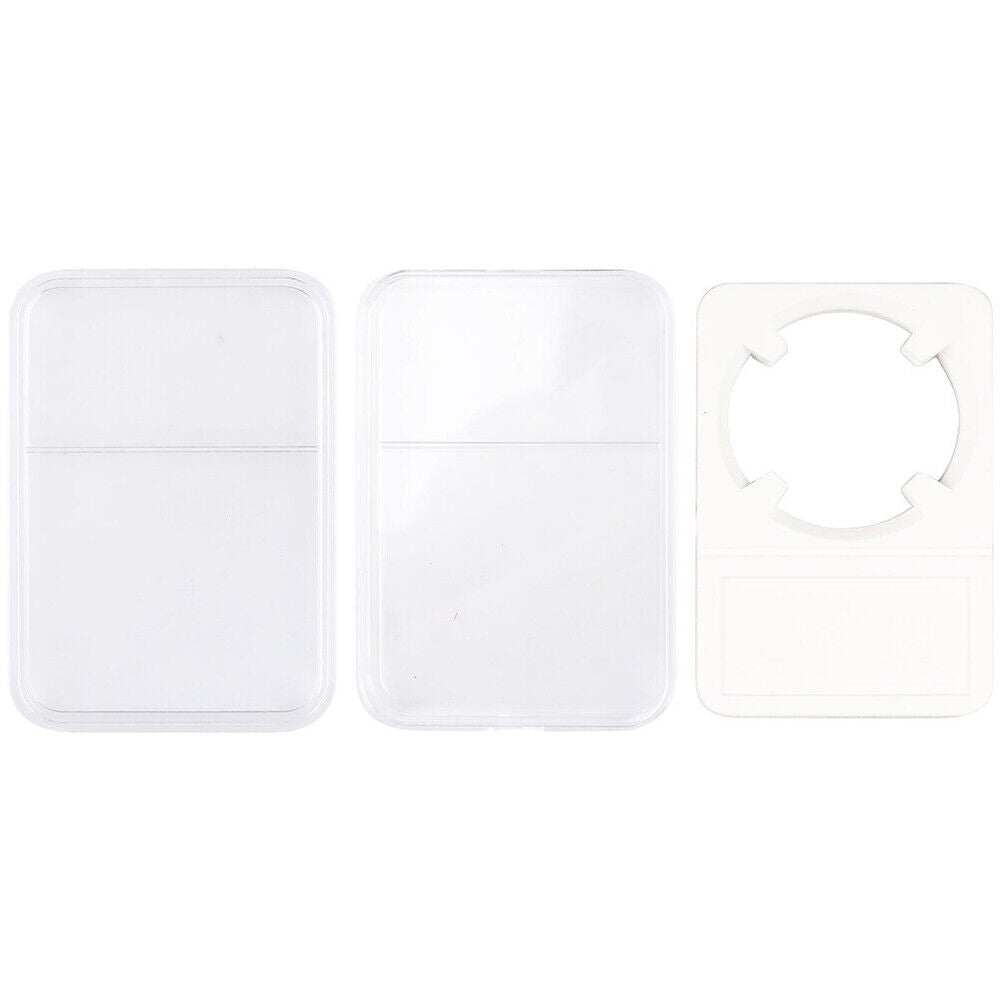 US 20-40 Pcs Coin Slab Display Holder Storage 40mm for AMERICAN SILVER EAGLE 1oz