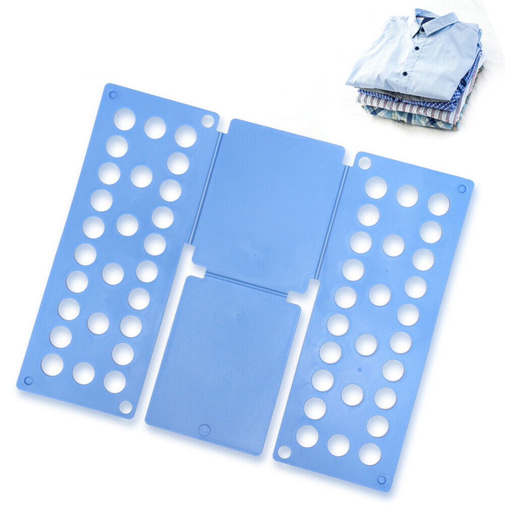 US 1-2 Pc T shirt Clothes Folder Shirt Board Laundry Organizer Easy Fast For Kid