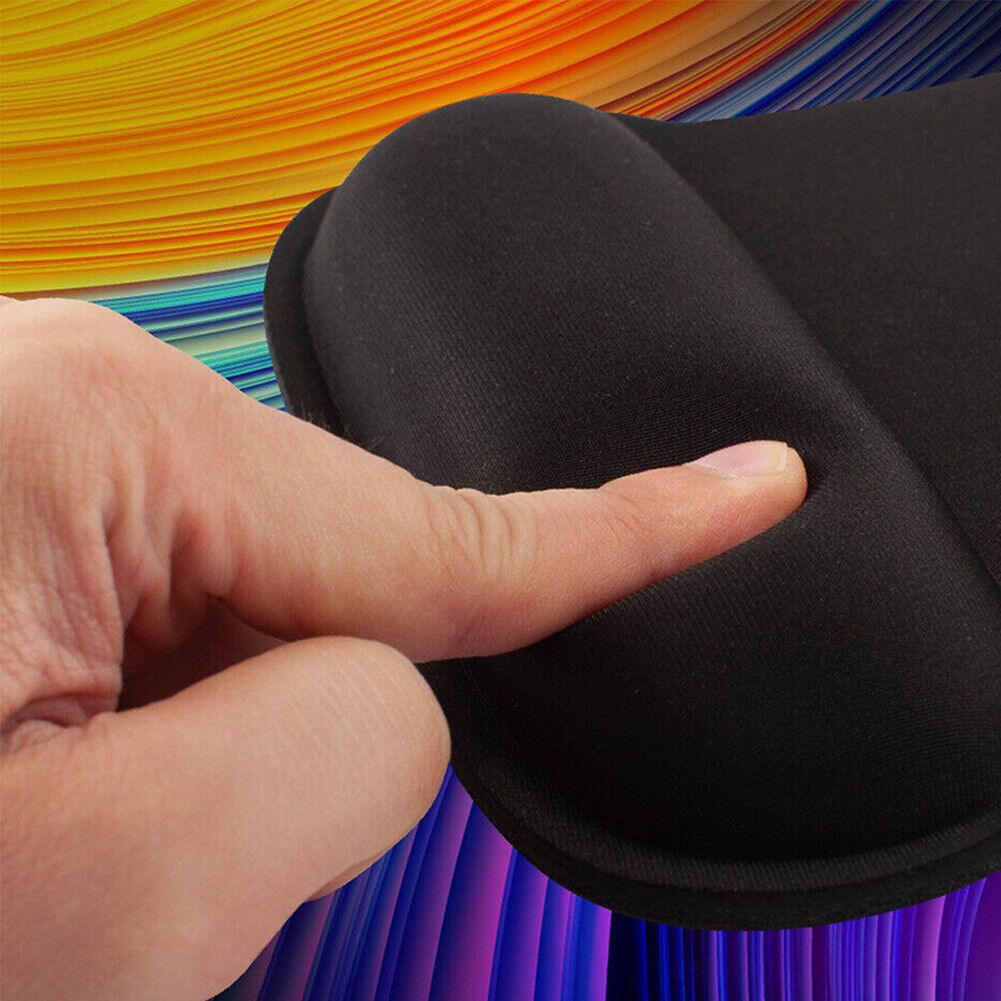 US 1-2 Pcs Mouse Pad Wrist Rest Ergonomic Support Comfortable PC Laptop Computer