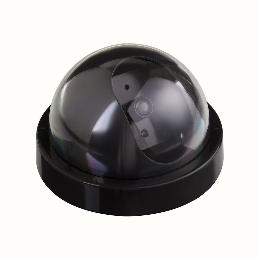 US 5-10Pack Dummy Security Camera Fake Outdoors Dome Wireless Flashing Red Light