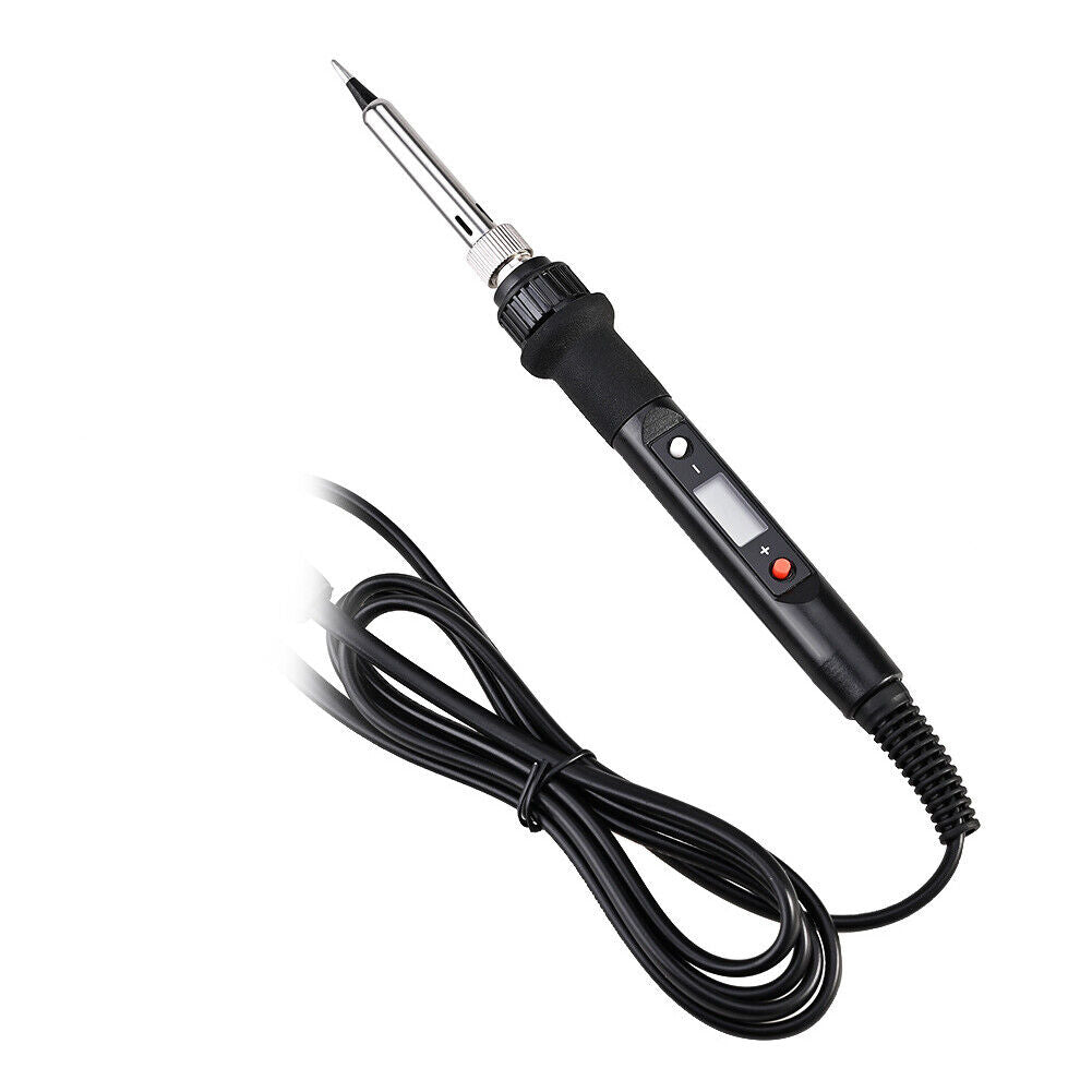 US 2Pc Soldering Iron Kit Electric Gun Adjustable Temperature Welding SolderWire