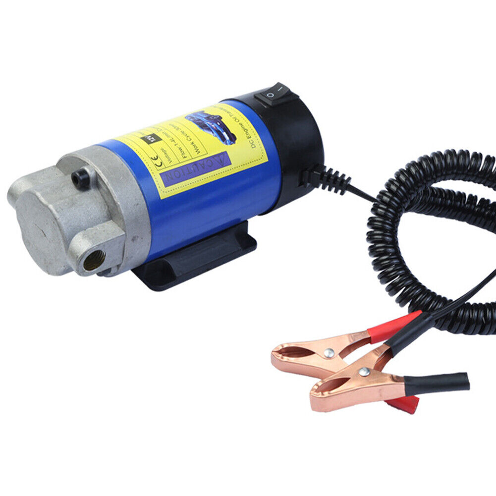 US Miniature 12V 4 Litre Petrol Oil Fluid Extractor Pump Transfer Engine Vacuum