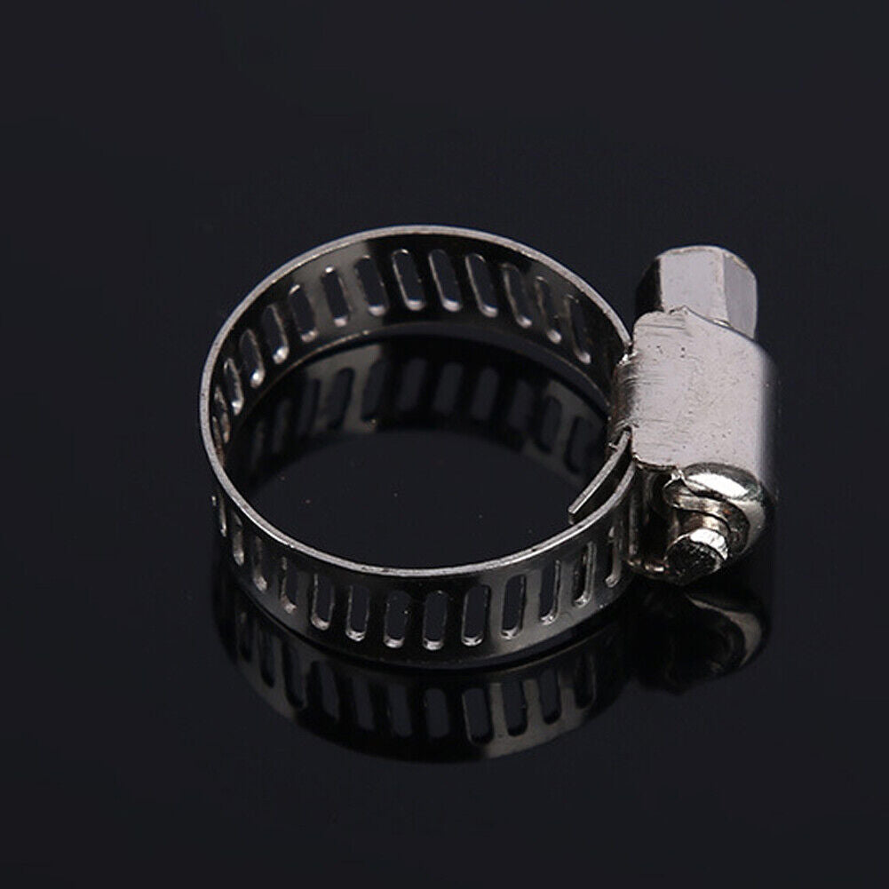 US 10- 20 Pcs 3/4" CLAMP STAINLESS STEEL HOSE CLAMPS 1/2" - 3/4" INDUSTRIAL TOOL