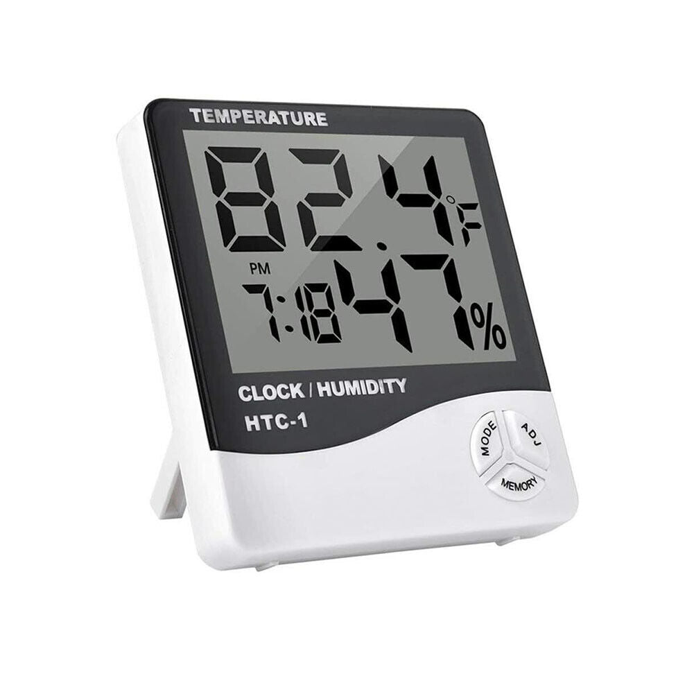 US 2-4 Pcs Digital LCD Thermometer Hygrometer Indoor Humidity Temperature Meter