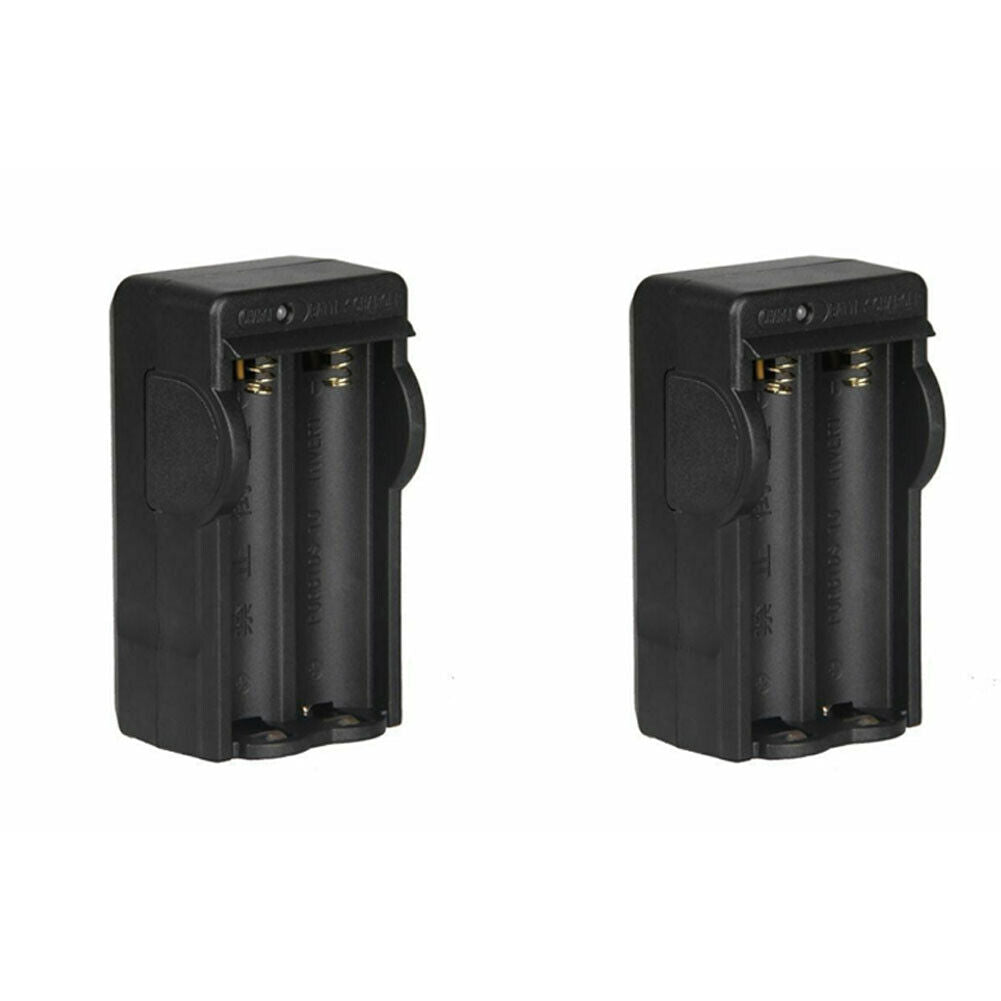US 2-4 Pack 18650 Battery Smart Charger For 3.7V Li-ion Rechargeable Battery