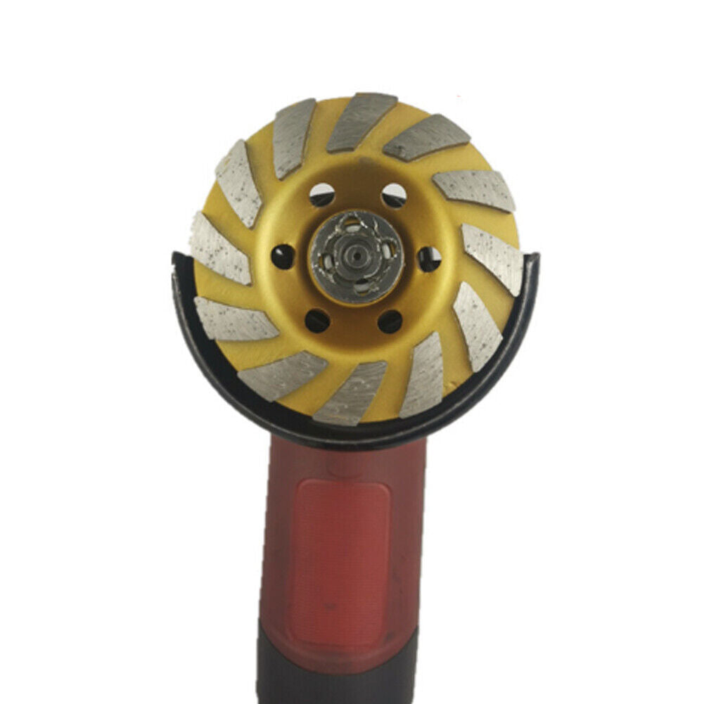 US 2-4 Pc 4" inch Diamond Segment Grinding Wheel Disc Grinder Cup Concrete Cut