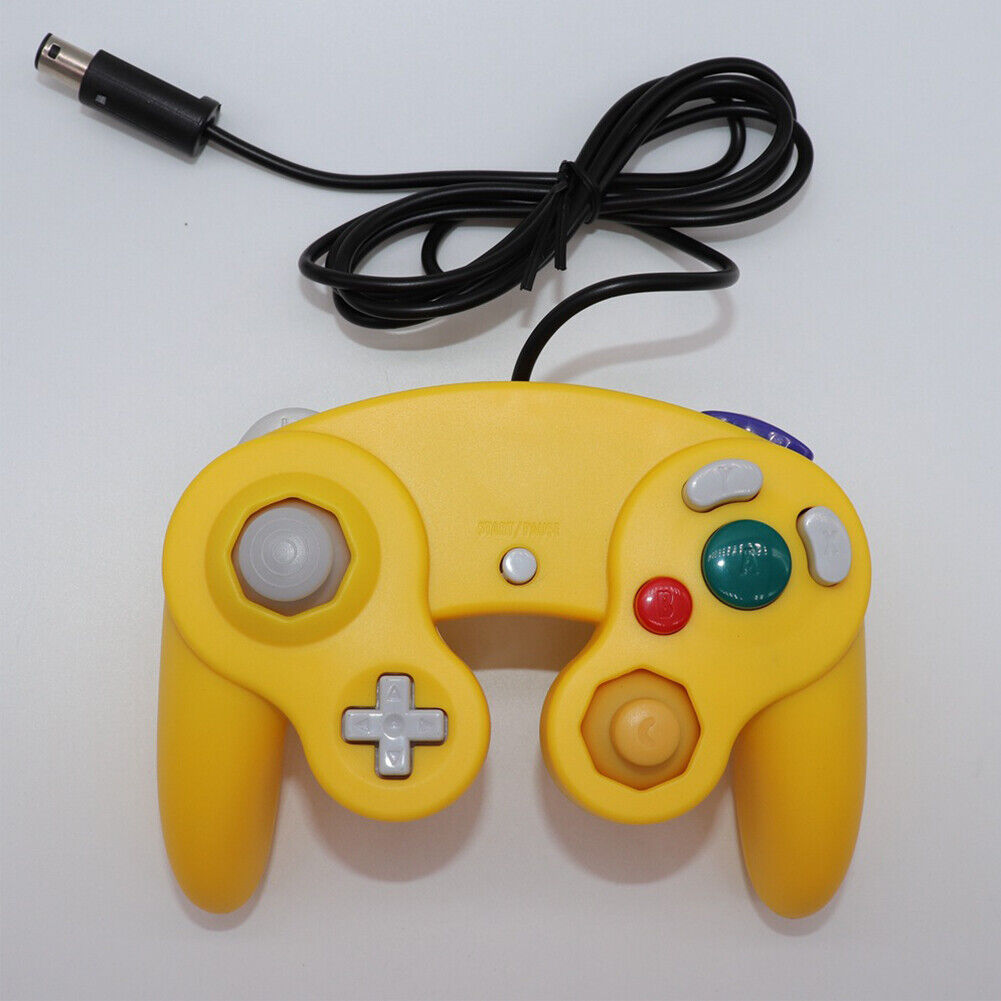 US Wired NGC Controller Gamepad Compatible With Nintendo GameCube Wii U Console