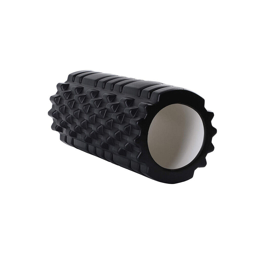 US 1-2 Pack High Density Hollow EVA Foam Roller Muscle Massage Recovery 13x5.5"
