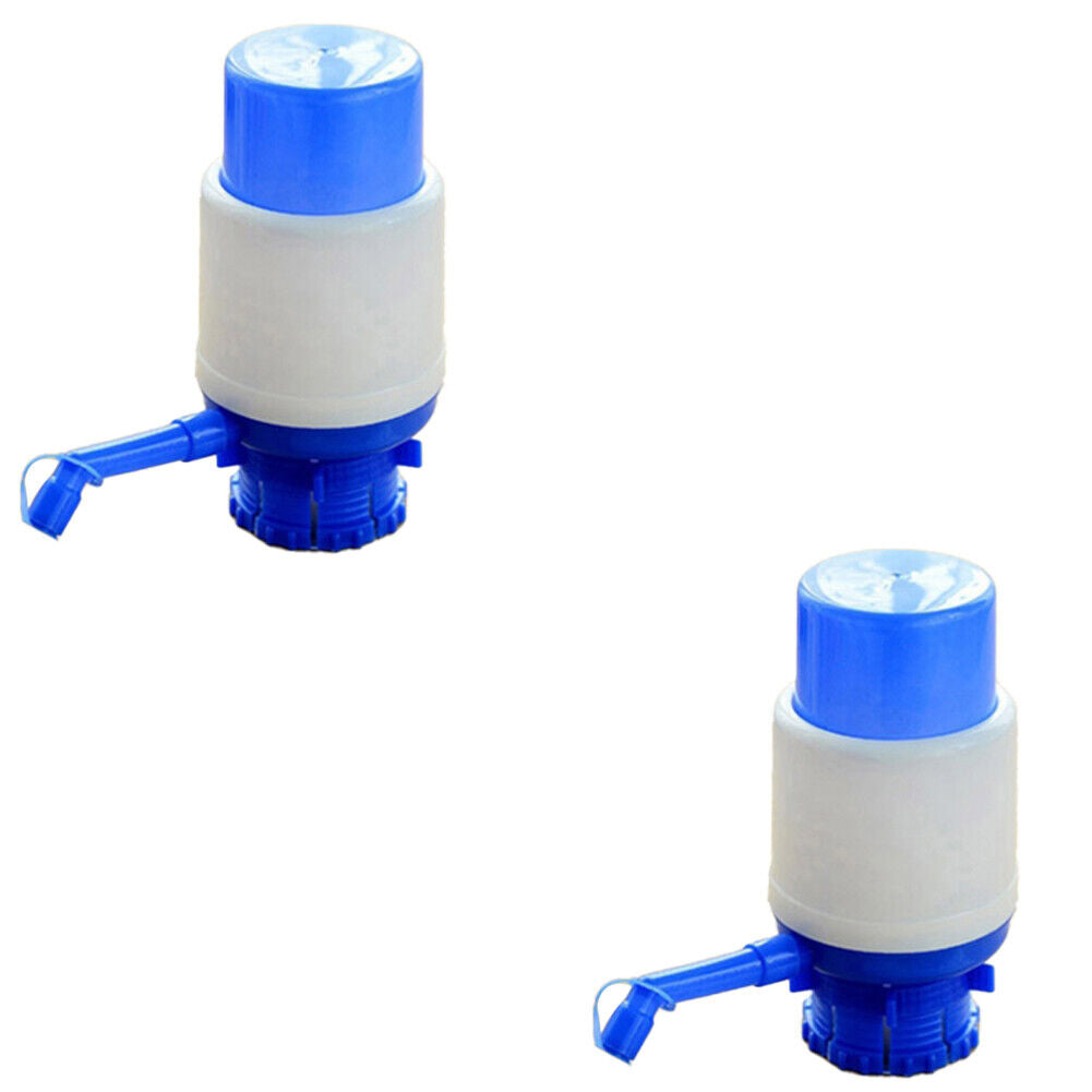 US 1-2 Pc 3-6 Gallon Hand Pump for Water Bottle Jug Manual Drinking Tap Spigot