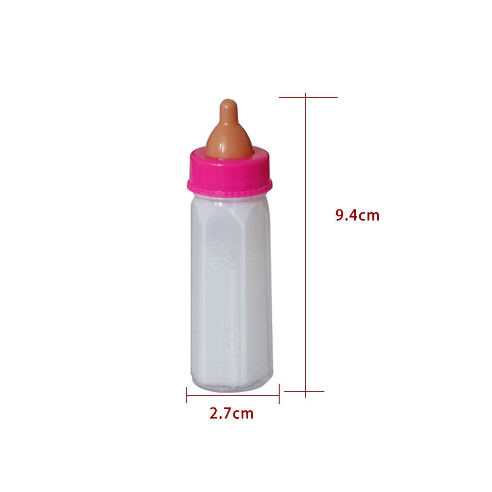 US 4-8 Pack Magic Baby Dolls Bottle Milk Great Doll Accessories Disappearing Toy