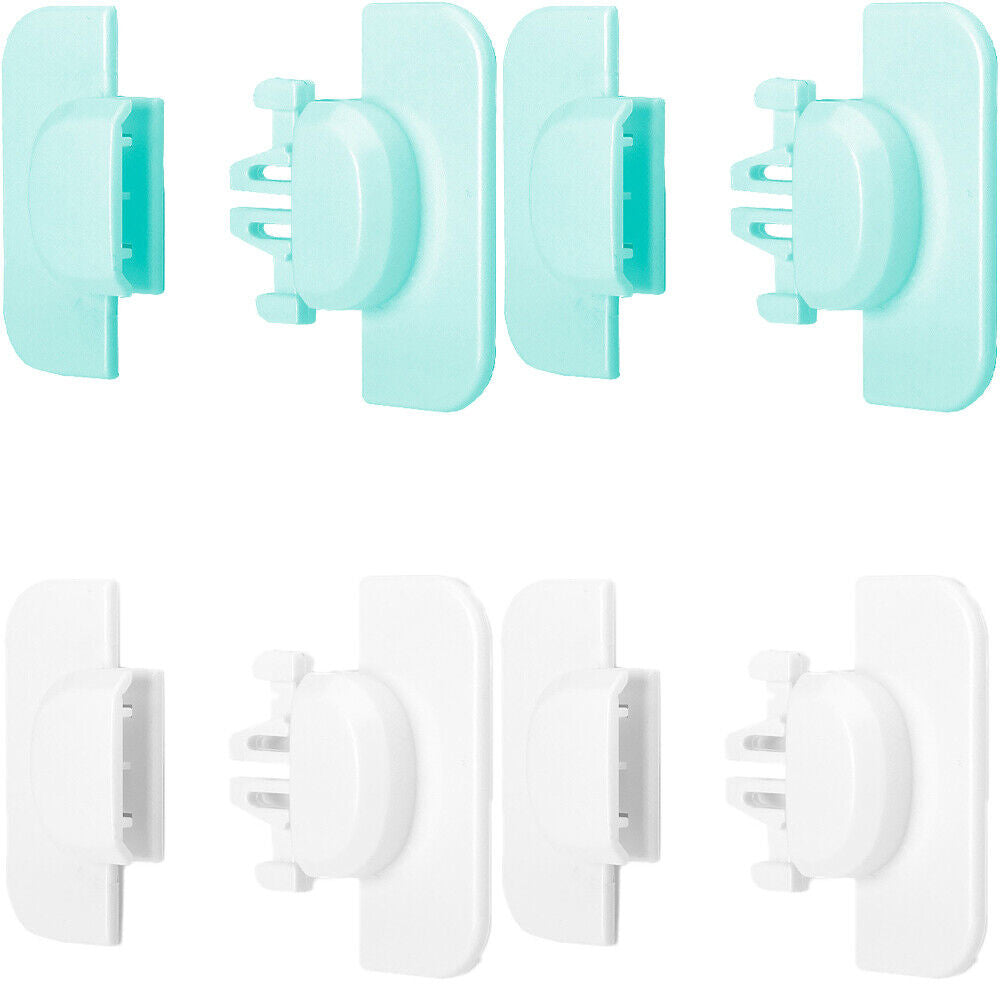 US 4-8Pc Baby Safety Child Lock Home Refrigerator Fridge Freezer Door Lock Latch