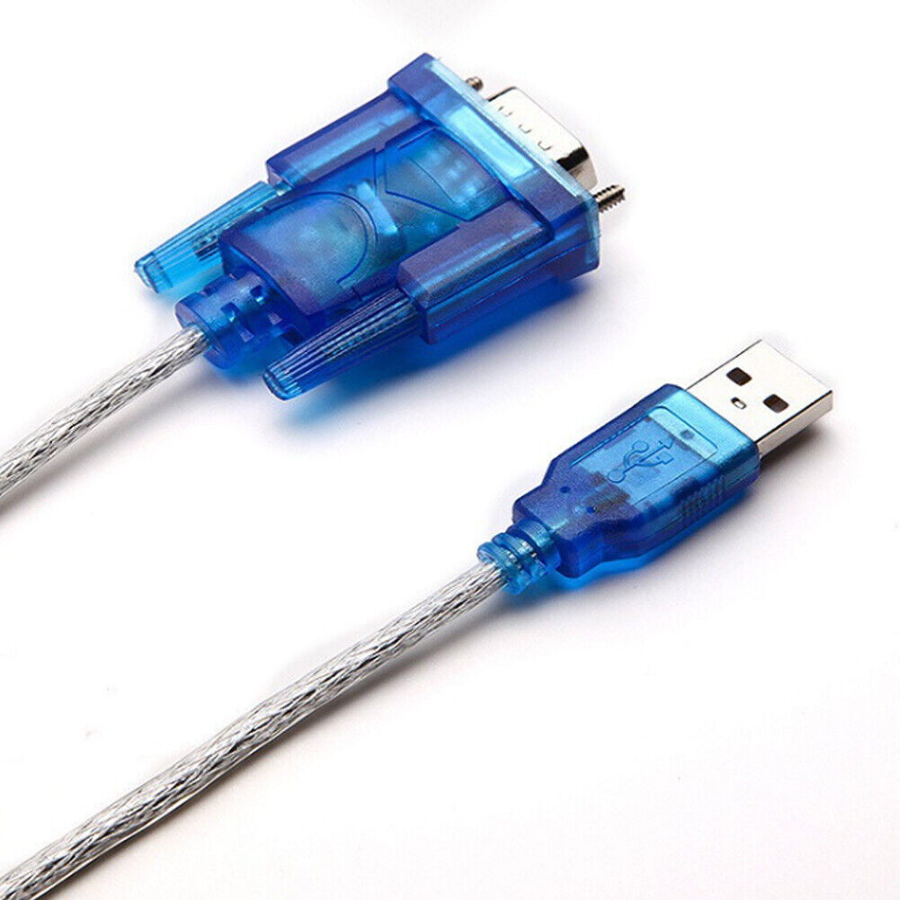 US 2-4 Pcs DB9 RS232 Serial To USB 2.0 Converter 9 Pin Adapter Cable Android Mac