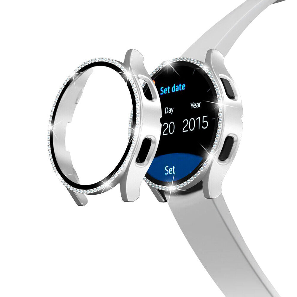US 1-2 Pcs For Samsung Galaxy Watch 5 4 40mm 44mm Glass Screen Protector Diamond