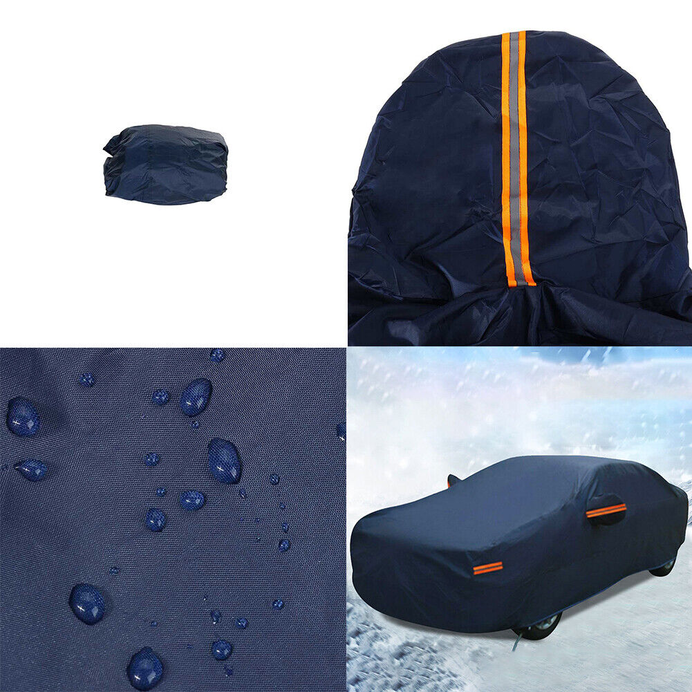 US Full Car Cover Waterproof All Weather SUV Protection Rain Snow Dust Resistant