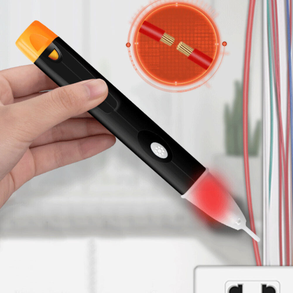 US 2-4Pc Outlet Voltage Detector Tester Pen Electric Socket Wall AC Power Sensor