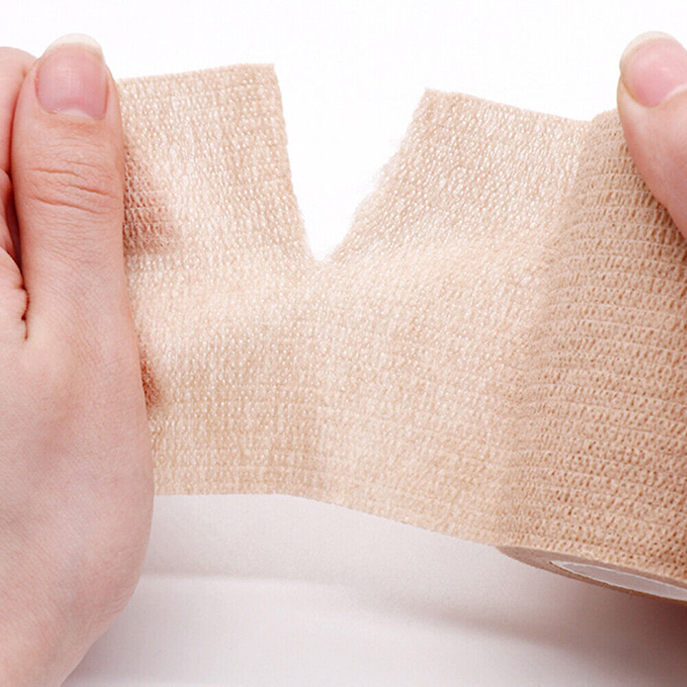 US 24-48Pc Stretch Bandage Wraps, 3 Inch x 5 Yards Cohesive Vet Tape, 12 Colors
