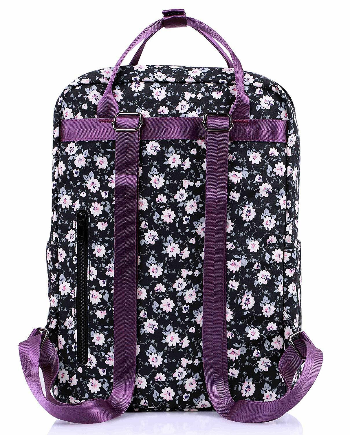 BESTIE 14" College Bookbag Backpack Cute for Women, 14.6"x10.3"x5.1"