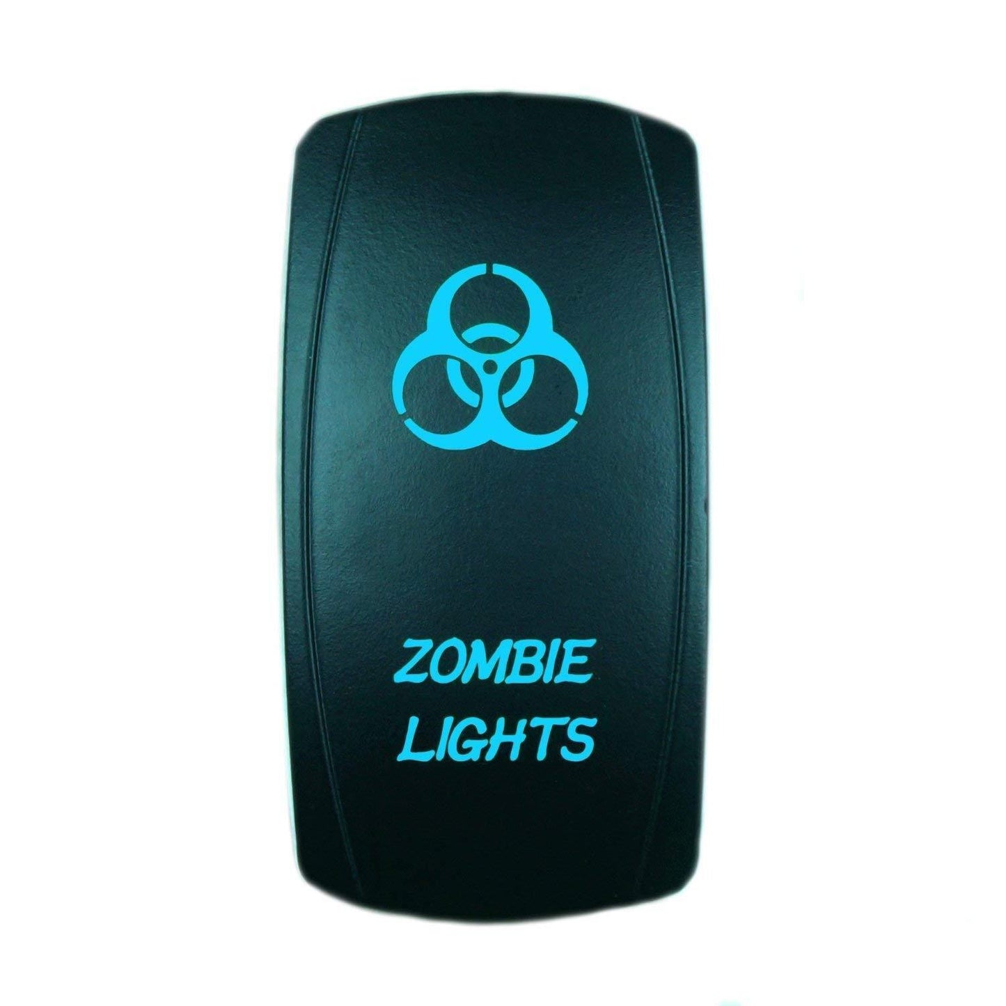 Amarine-made Laser Rocker Switch 20A 12v On/Off LED Light HORN/ZOMBIE/FOG/Light