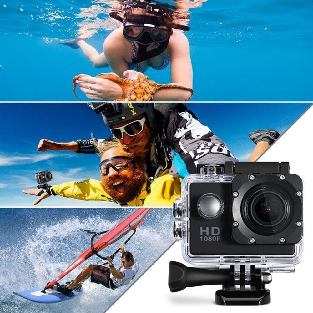 US 4K Action Sport Waterproof Camera 20 MP Recorder HD 1080P Camcorder 170°