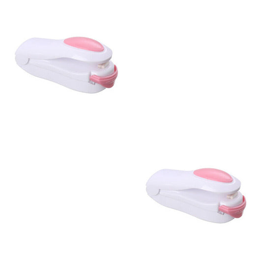 US 2-4 Pack Bag Sealer Mini Handheld Heat Portable Seal Food Poly Bag Kitchen