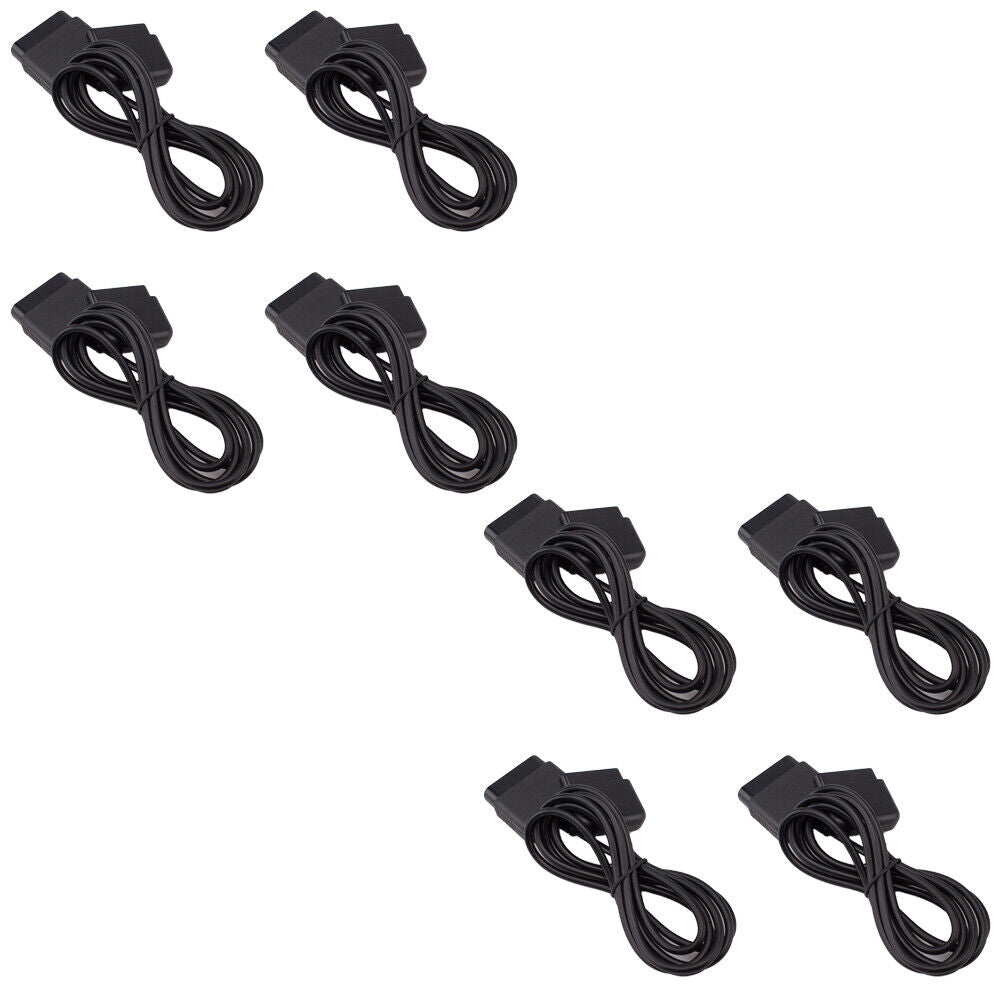 US 4-8 Pc 6 ft Controller Cord Extension Cable for Sony PlayStation 2 PS2 / PS1
