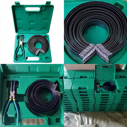 US Professional Piston Ring Compressor Cylinder Installer Pliers & 14 Band Kit