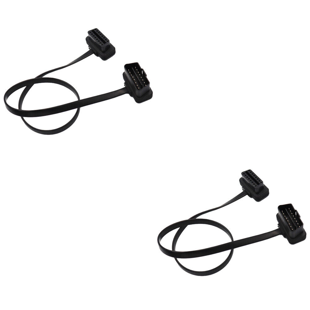 US OBD2 16 Pin Male to Female Socket Plug ELM327 Diagnostic Extension Cable Lead