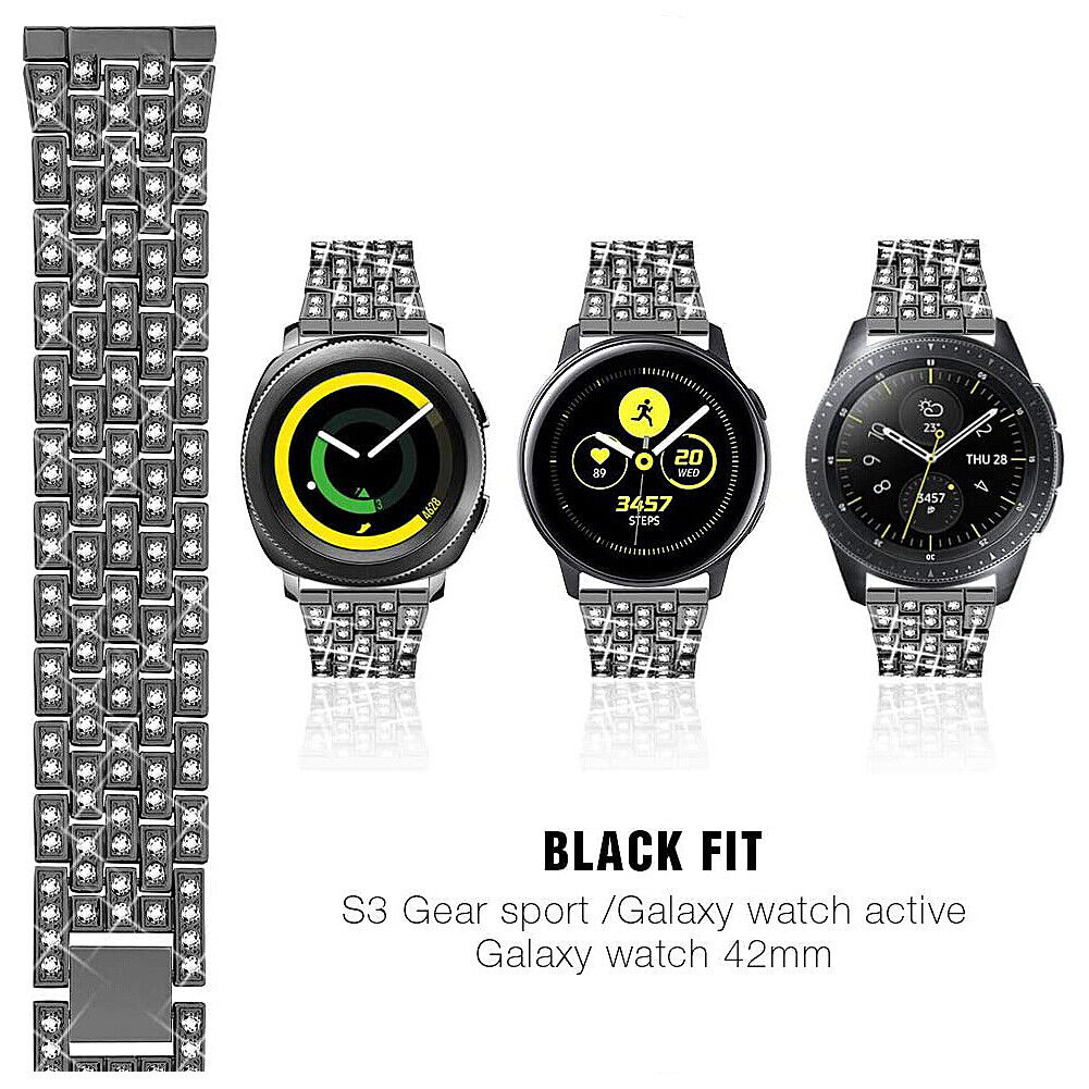 US Luxury iWatch Strap Metal Diamond For Apple Watch Series 1 to 7 38/40/42/44mm