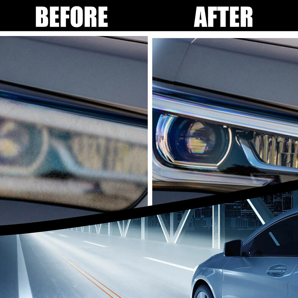 US Innovative Headlight Repair Polish Fluid Liquid Kit-Car Lamp Renovation Agent