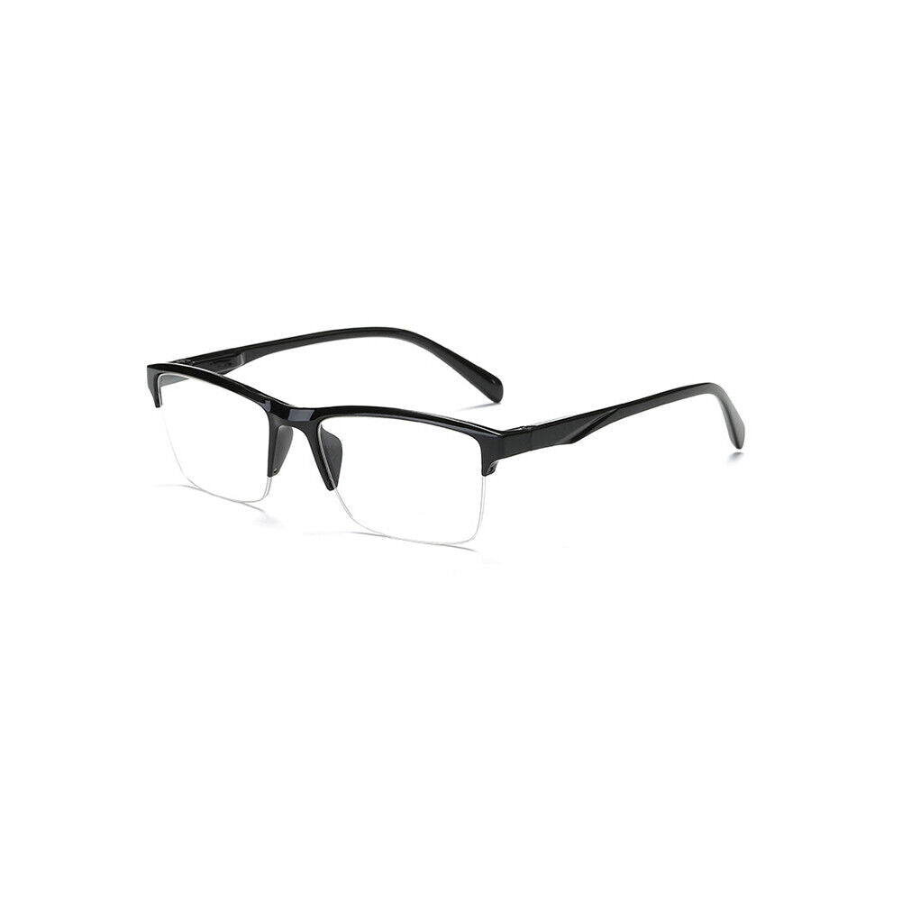 US 4-8 Pack Reading Glasses Readers Men Women Square Frame Spring Hinge Durable