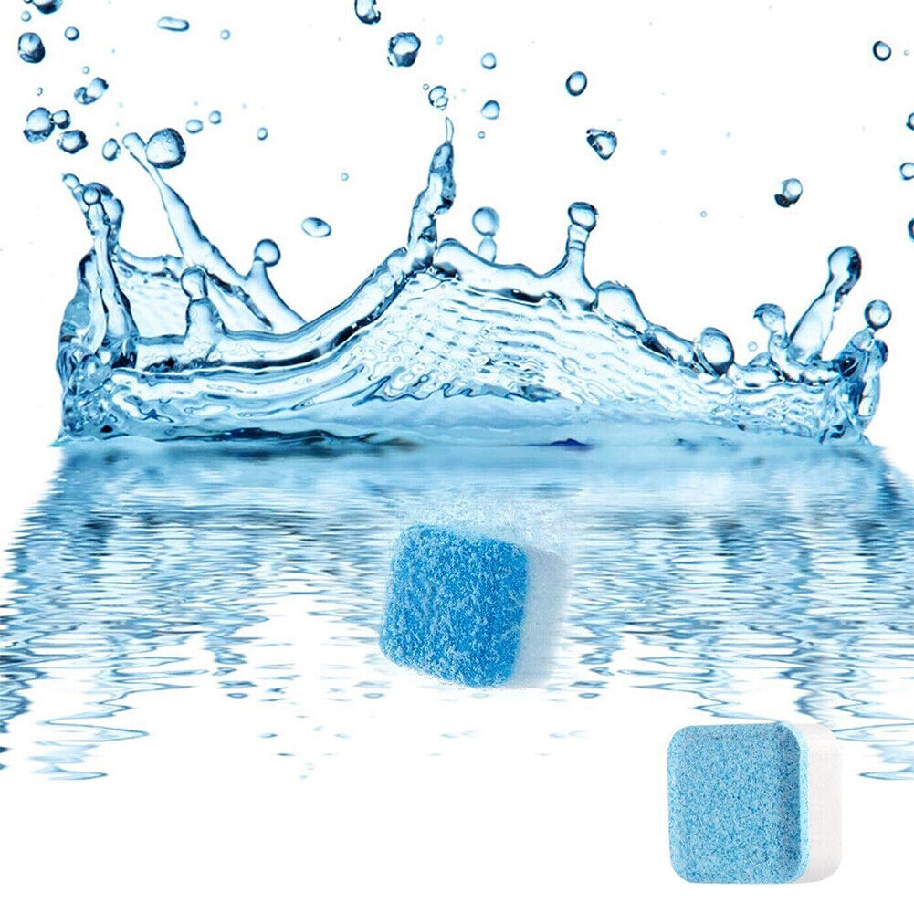 US 36-72 Pcs Solid Washing Machine Cleaner, Triple Decontamination Effervescent
