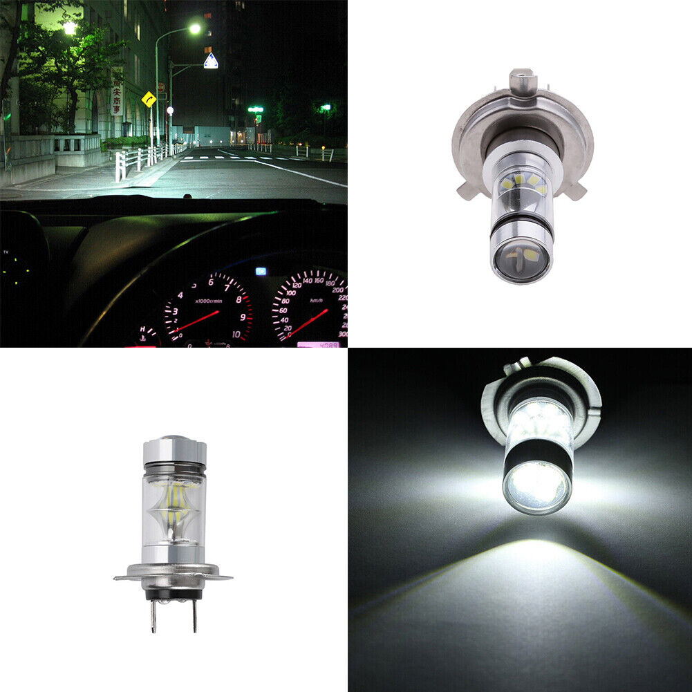 US 2-4PC H7 LED Headlight Super Bright High Low Beam Fog Light Efficient Quality