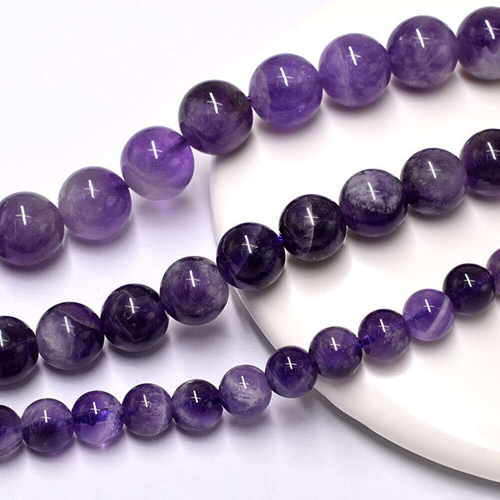 US Original Natural Stone Beads Gemstone Round Loose Beads For Jewelry Making