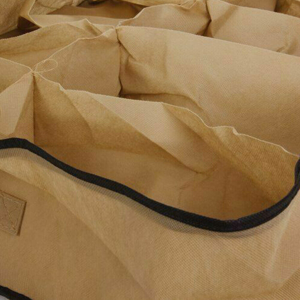 US 2-4 Pack Under Bed Shoe Storage Organizer Holder Shoes Closet Box Bag Zipper