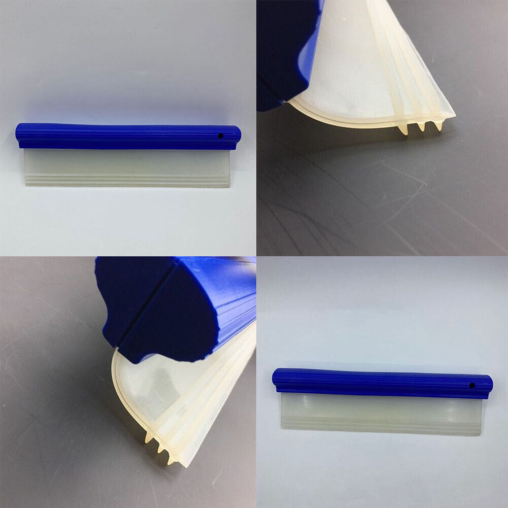 US 1-2 Pc Professional Automotive Wiper Blade Squeegee Silicone Water Car Drying